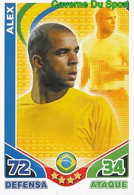 118 ALEX BRAZIL TEAM CARD WELTSTARS 2010 TOPPS