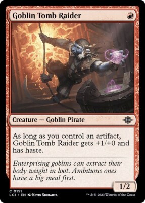GOBLIN TOMB RAIDER x4 mtg NM Lost Caverns of Ixalan 4 Common