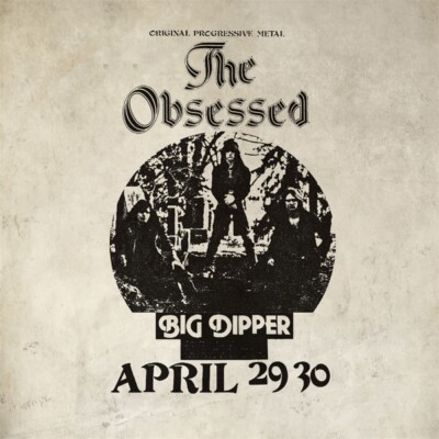 THE OBSESSED - LIVE AT BIG DIPPER (AUTHORIZED BOOTLEG)  2 VINYL LP NEU
