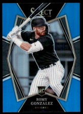 2022 Panini Select Light Blue Prizm Rookie #106 Romy Gonzalez /149 White Sox RC