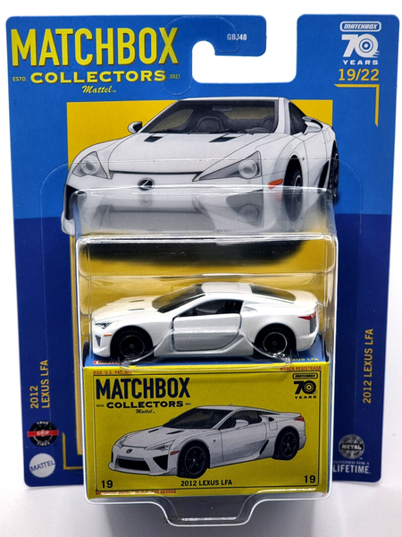 Mattel Matchbox Collectors Mbx Sammler-Edition Auto / Car 2012 Lexus Lfa-image