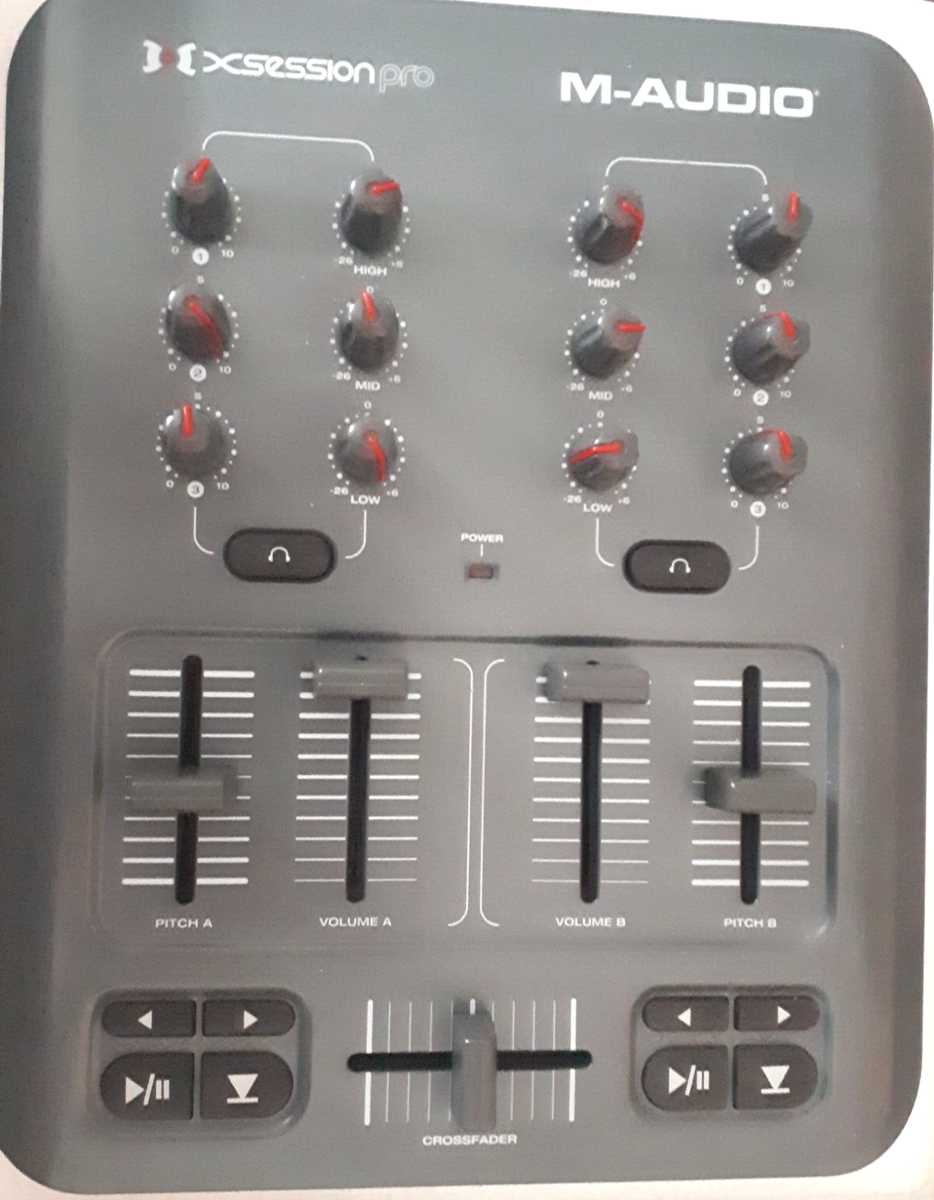 M-AUDIO X-Session Pro DJ midi コントローラー M-AUDIO X-Session Pro DJ midi コントローラー 楽器・機材