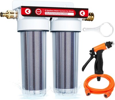 Deionized Water System Spotless Car Wash Rinse Filter Hose Kit - NIB