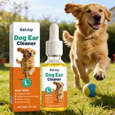 Pup Labs Ear Clear Natural Dog Ear Cleaner for Dogs Ear Wax Cleaning 4oz NEW