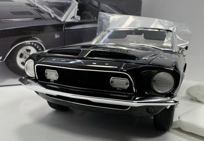 ACME 1/18 Scale 1968 MUSTANG SHELBY G.T. 500”Black Version” | eBay