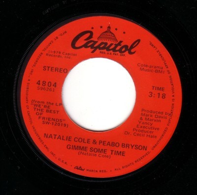 Natalie Cole & Peabo Bryson - Gimme Some Time / Love Will Find You (7'')