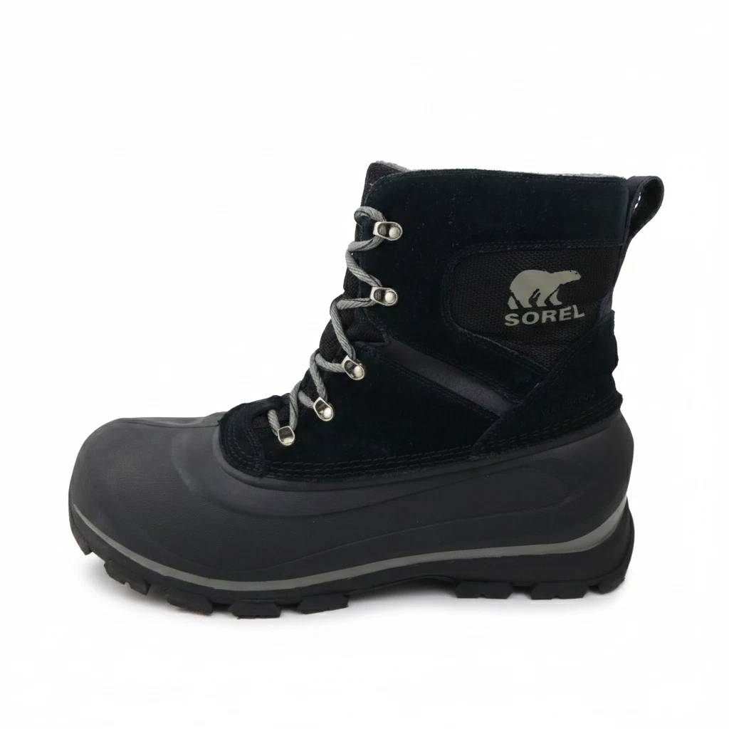 SOREL - Men's Size US 10.5 Buxton Lace Waterproof Winter Boot Black