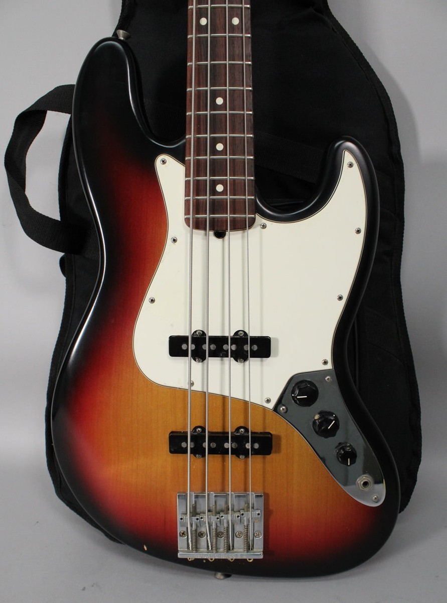 2006 Fender Highway One Jazz Bass 3-Color Sunburst w/ Gig Bag | eBay