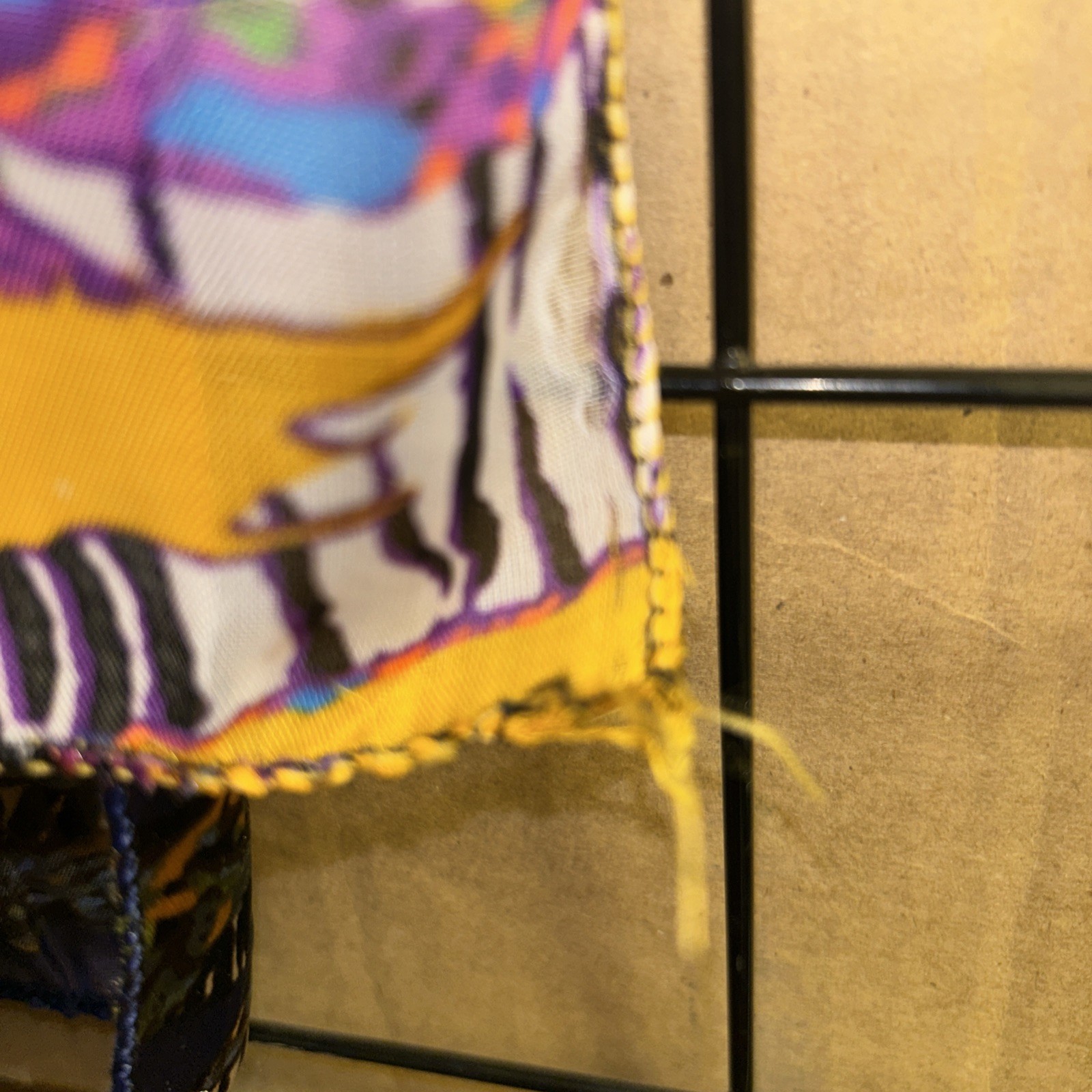 2 Polyester Rectangular Neck Scarves - image 6