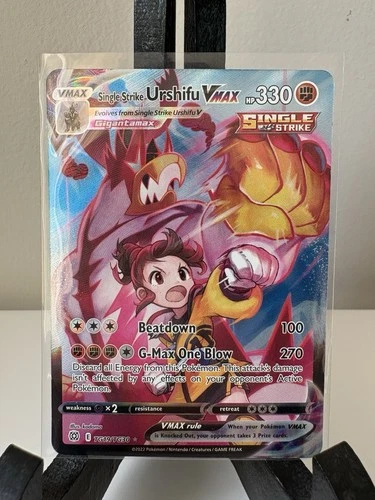 Single Strike Urshifu VMAX TG19/TG30 Pokemon Brilliant Stars Near Mint NM
