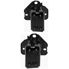 Rear Bumper Impact Bar Brackets for 2014-2020 Nissan Rogue; CAPA Certified