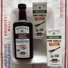Watkins Original Gourmet Pure Vanilla Extract  2 USDA Organic  Lot of 3 NEW