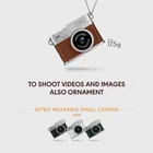 Retro Thumb Sized Camera 1080P HD Video Recorder with 0.96 inch IPS Screen