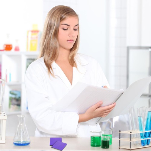 2 piezas láminas de vidrio cobalto equipo científico reacción a la llama suministros de laboratorio - Imagen 9 de 12