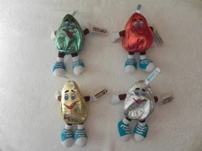1998 Hershey's Kisses Bean Bag Plush Set of 4