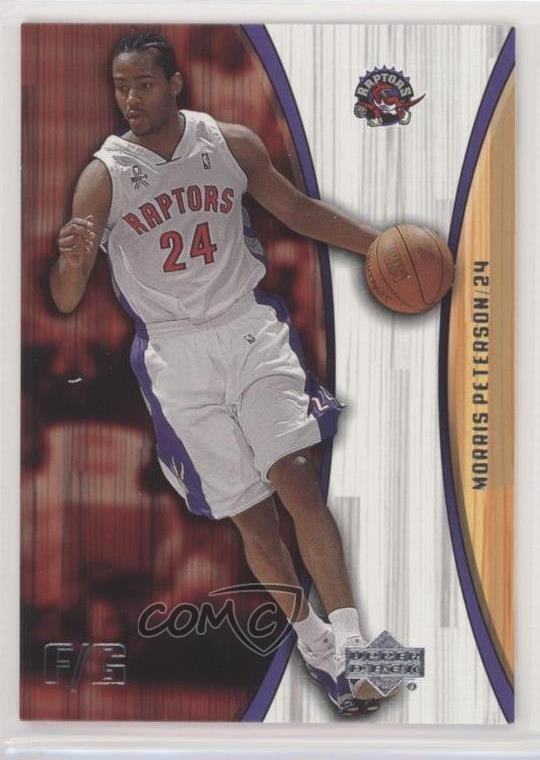 2002-03 Upper Deck Hardcourt Morris Peterson #82 00e8