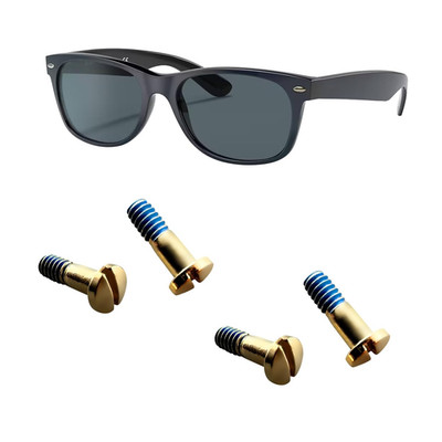 Screws Fit for Ray Ban Justin Frames RB4165 RB4371 Wayfarer RB2132 Screws 4 with
