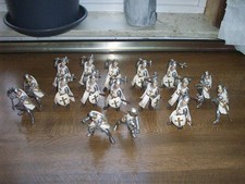 15 SCHLEICH KREUZ  RITTER  Araber Soldaten Figuren Sammlung + 2 ohne Waffen