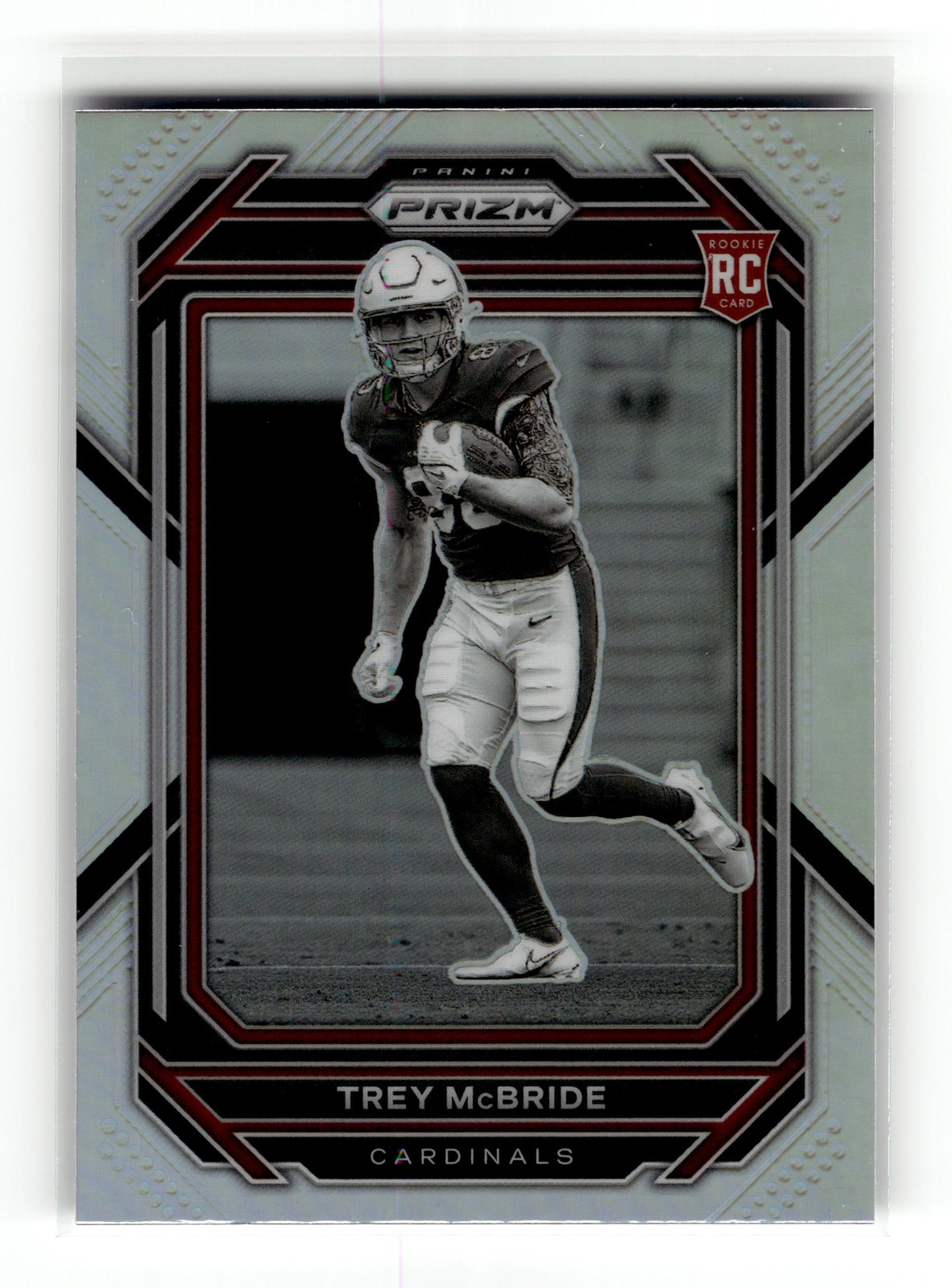 Trey McBride 2022 Panini Prizm #327 Rookie Cardinals Silver Variation Prizm RC