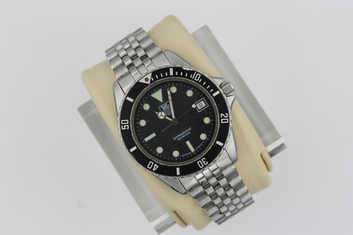 タグホイヤー プロフェッショナル ダイバー980.013B 1000シリーズ タグホイヤー 1000 プロフェッショナル 980.013 1980年代 / TAG