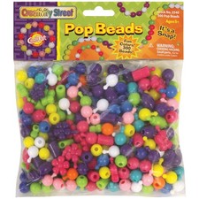 Pop Beads 300/Pkg Assorted Shapes