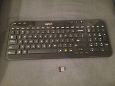 Logitech K360 Wireless Black Keyboard w/ USB Unifying Receiver Y-R0017
