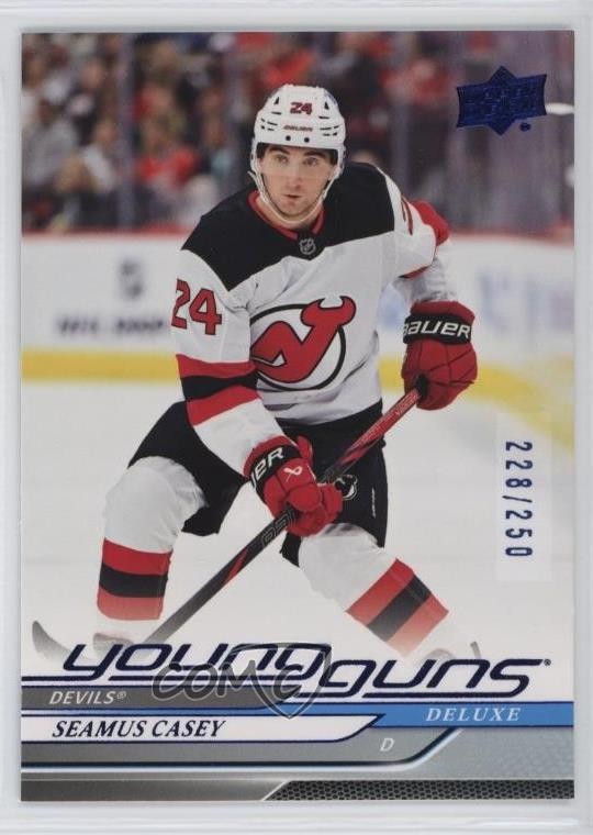 2024 Upper Deck Series 2 Young Guns Deluxe /250 Seamus Casey #489 Rookie RC 04x2