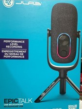 JLab EpicTalk USB Microphone - Black