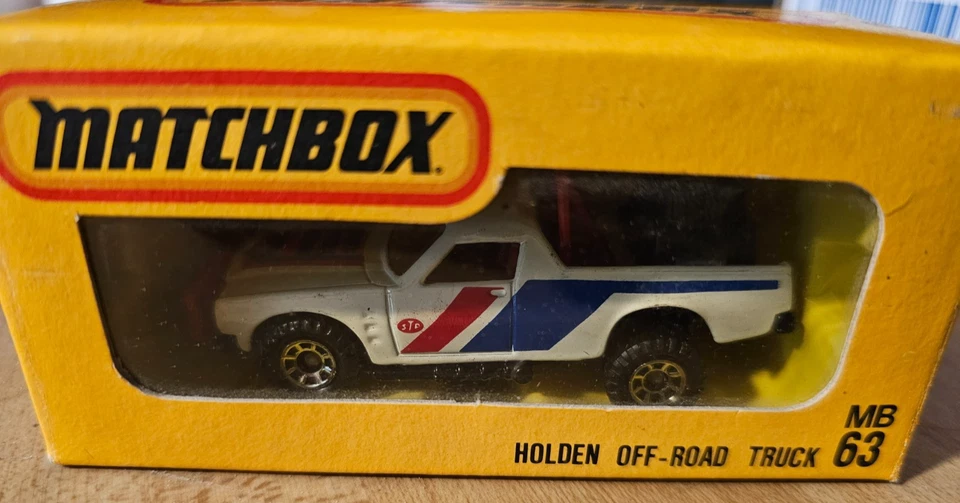 Matchbox Japanese 63 Ruff Trek Holden Pick-Up MIB - Image 3 of 3