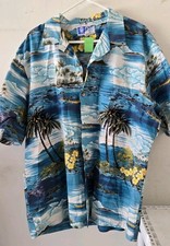 Vintage Style By RJC Hawaiian Shirt Islands Size 2XL
