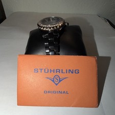 Stührling Ceramic Case Wristwatches for sale | eBay display picture 1
