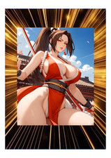 Mai Shiranui Street Fighter SNK Fatal Fury Custom Waifu Anime ACG Goddess Card