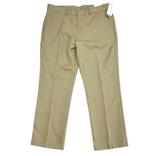 Perry Ellis Portfolio Modern Fit Khaki Dress Pants Mens 36x29 New with Tags