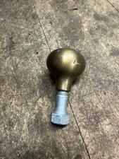 Vintage Old Original Brass Shifter Shift Knob Car Auto Truck Accessory Part Usa