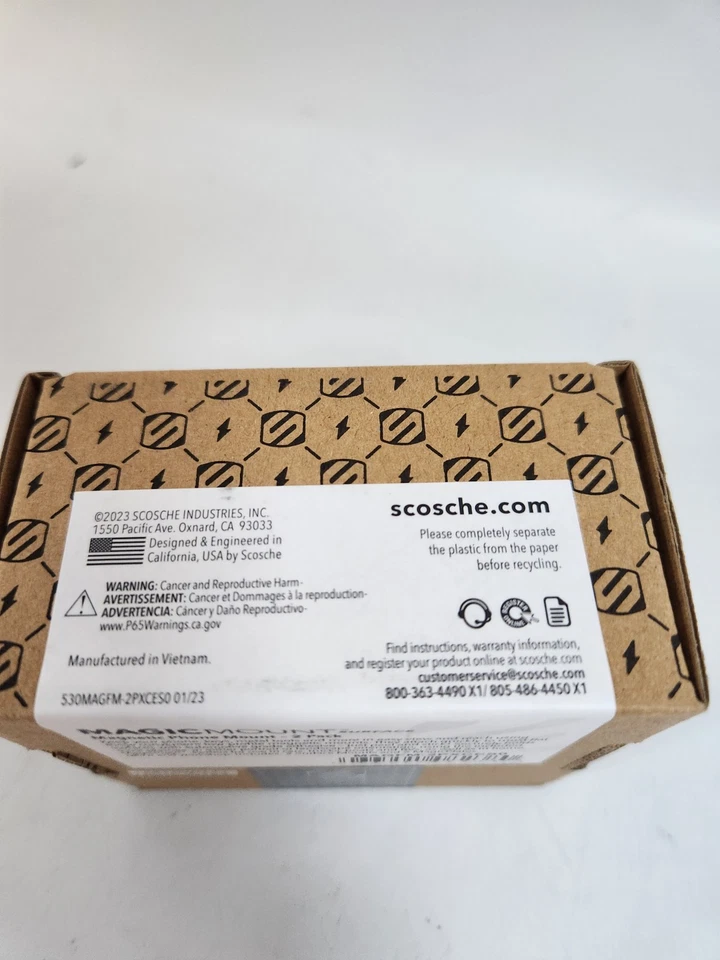 Scosche MAGFM-2PXCES0 MagicMount Flush Magnetic Car Mount, 2 Pack, Black  - Image 3 of 4