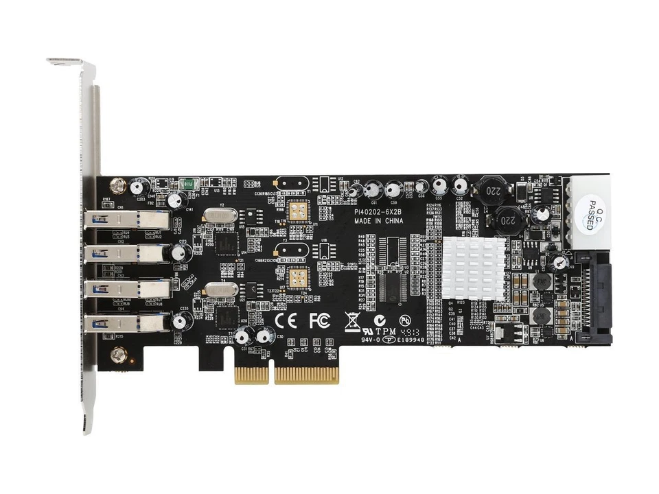 StarTech PEXUSB3S42V 4 Port Dual Bus PCI Express (PCIe) SuperSpeed USB 3.0 Card - Image 3 of 4
