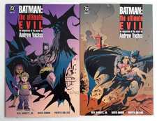 *BATMAN: THE ULTIMATE EVIL #1 & 2*DC*1995*ANDREW VACHSS*MINI SERIES*NM/VF*