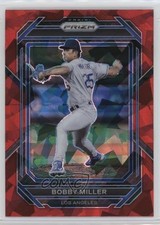 2023 Panini Prizm Red Ice Prizm Bobby Miller #154 0br8