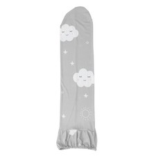 Grey Cloth Tower Fan Dust Cover Waterproof Reusable Indoor Floor Fan Protector