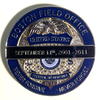    Boston Field Office Federal Air Marshal 10 Year Anniversary Challenge Coin