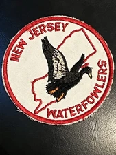VINTAGE  "NEW JERSEY WATERFOWLERS” Patch