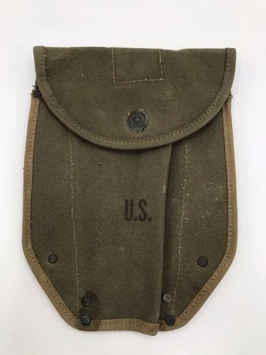 Original Vintage WW2 Canvas Entrenching Tool/Shovel Case US Military