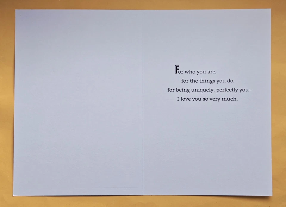 HUSBAND/ Merry Christmas Greeting Card (+ Envelope 5x7").  - Image 2 of 4