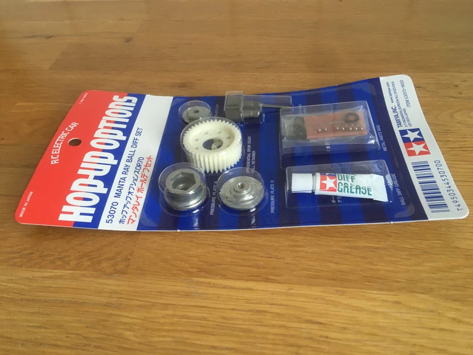 Tamiya 53070 Manta Ray Ball Diff Set Hop-Up Options Kugeldiff TA01 TA02 DF01 NEU - Bild 3 von 4