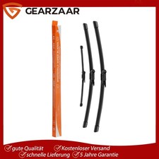 Scheibenwischer vorne und hinten für BMW 1er E81 E87 3X Gummi 3PCS Schwarz