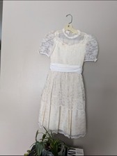 Dorissa International Nicole Vintage Communion Flower Girl Dress Size 12