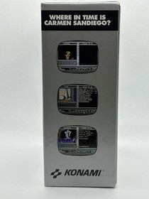 Where in Time is Carmen Sandiego (Nintendo Entertainment System, 1991) NES