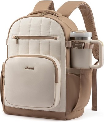 Damen Rucksack 15,6 Zoll  Schul- und Reisetasche multifunktional