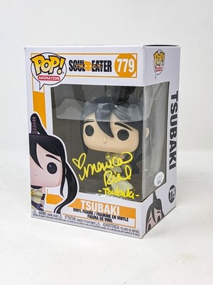 Monica Rial Soul Eater Tsubaki #779 Signed VAULTED Funko Pop JSA Certified