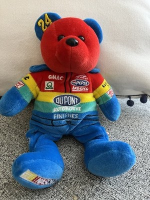 NASCAR Jeff Gordon #24 Team Speed Bears DuPont Beanie -  1999 9 inch
